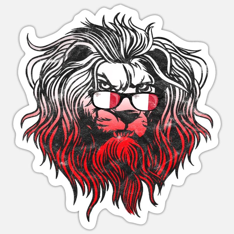 Malta Sticker Größe S (10 x 10 cm)