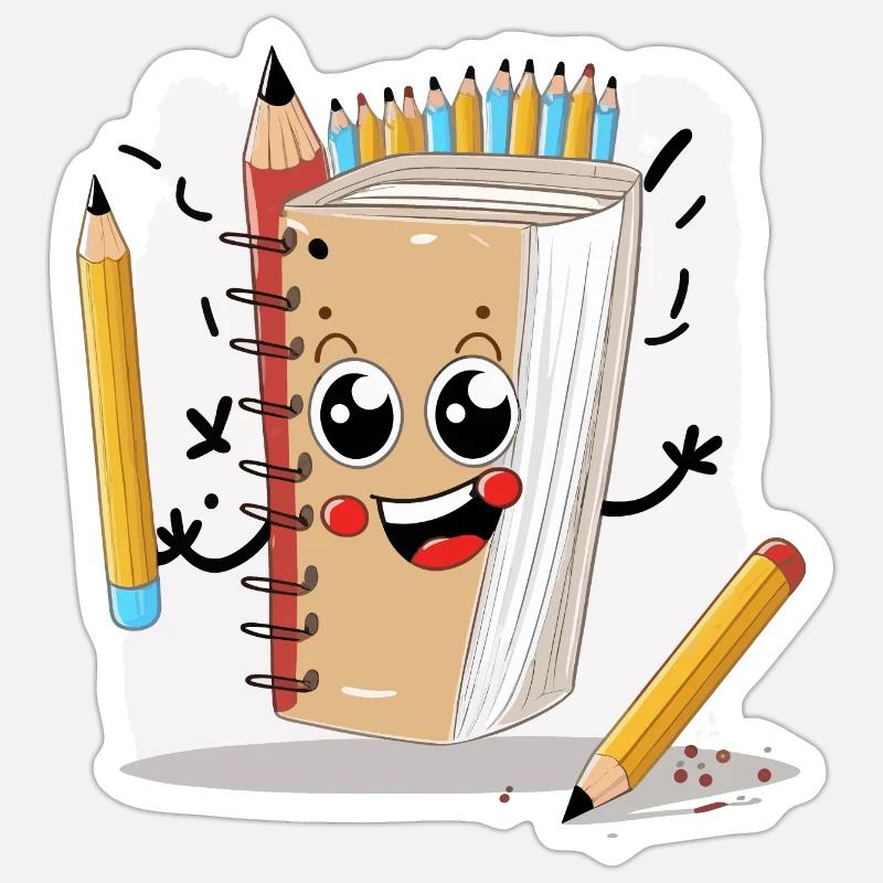 Der Sketch Master Sticker Größe S (10 x 10 cm)