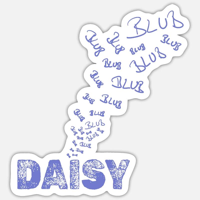 Daisy - Sticker size S (10 x 10 cm) - white matte