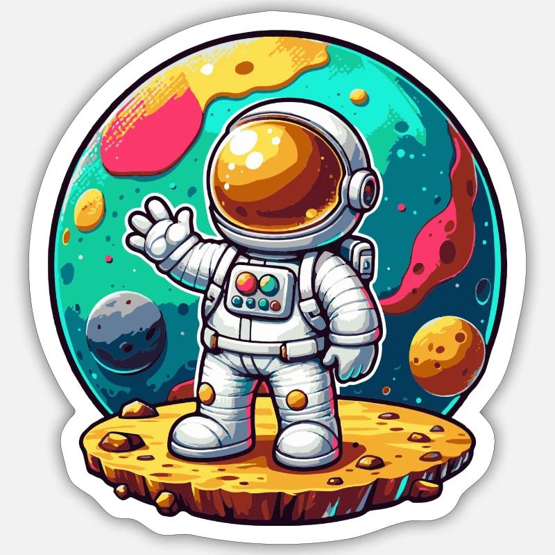 Sticker taille S (10 x 10 cm) - 