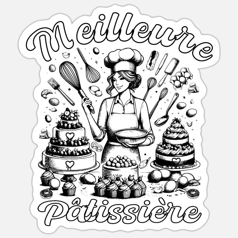 Sticker taille S (10 x 10 cm) - 