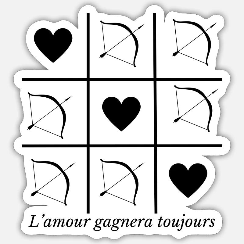 Sticker taille S (10 x 10 cm) - 