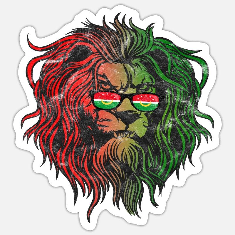 Arab Maghreb Union - Sticker size S (10 x 10 cm) - white matte