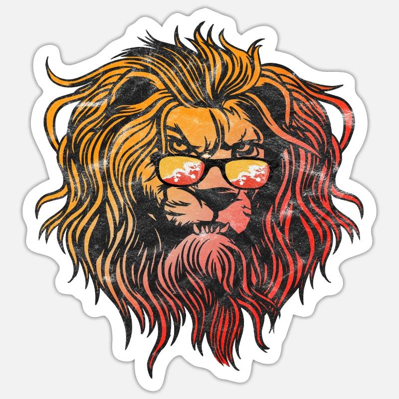 Sticker Größe S (10 x 10 cm) - 
