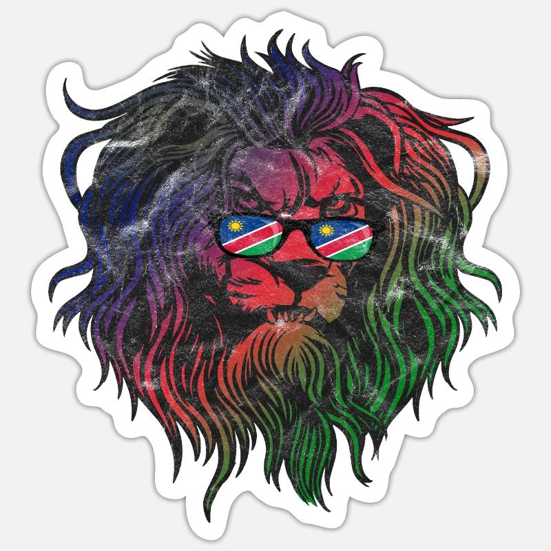 Namibia Sticker size S (10 x 10 cm)