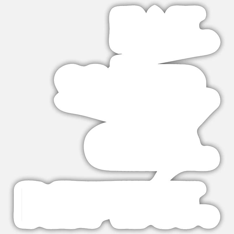 Sticker taille S (10 x 10 cm) - 