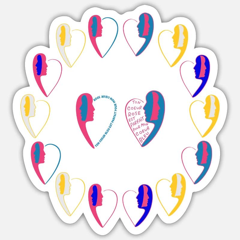 Sticker taille S (10 x 10 cm) - 