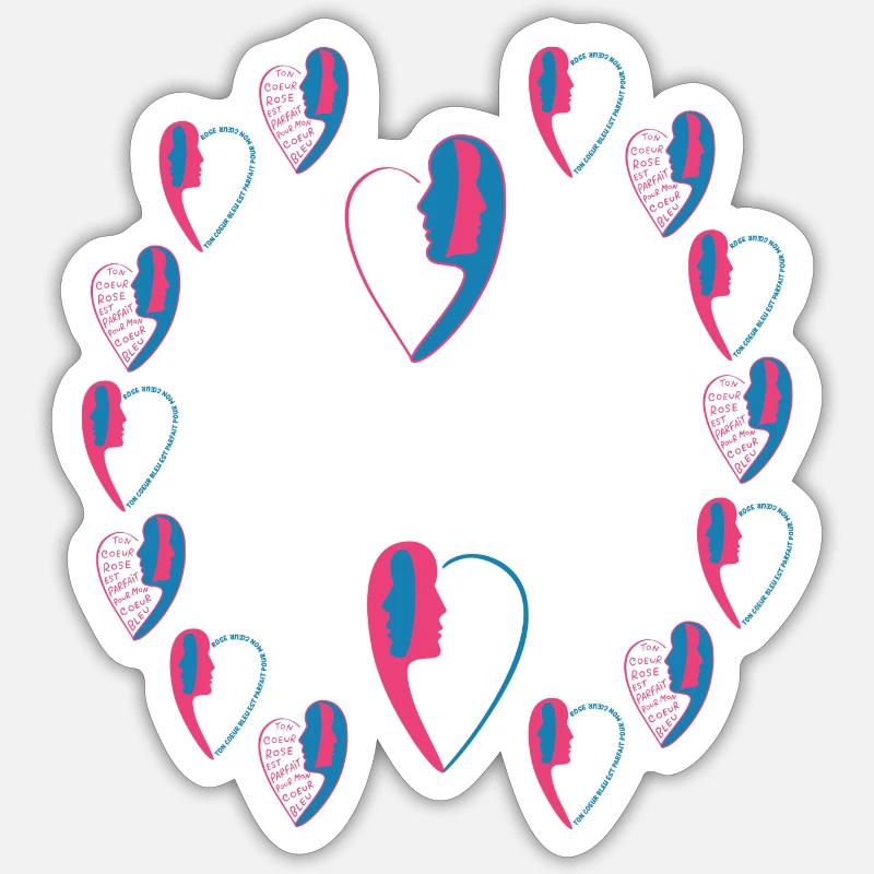 Sticker taille S (10 x 10 cm) - 