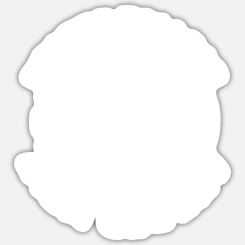 First name Filip - Sticker size S (10 x 10 cm) - white matte