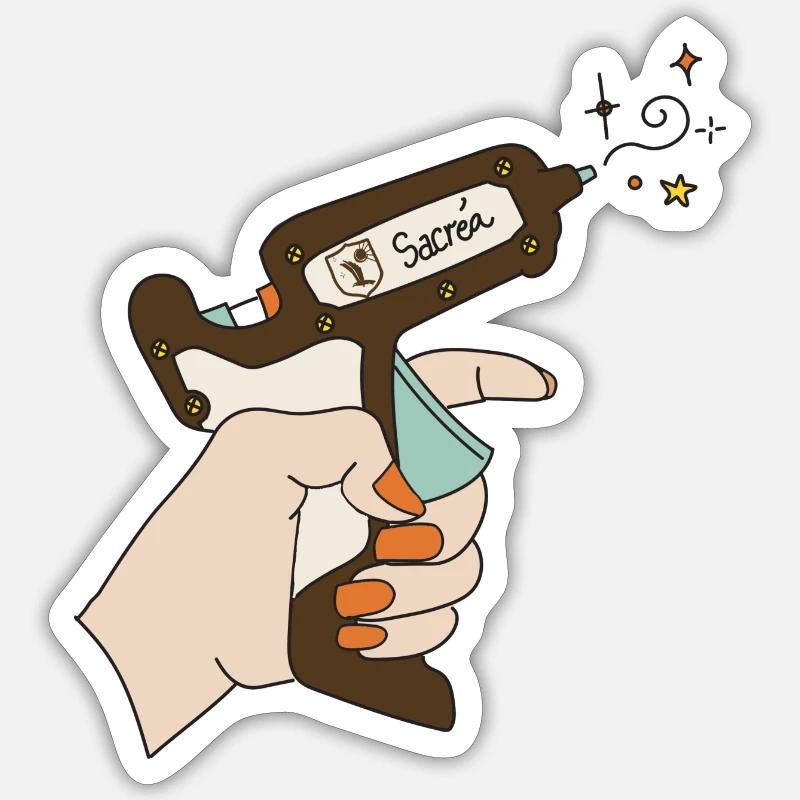 Sticker taille S (10 x 10 cm) - 