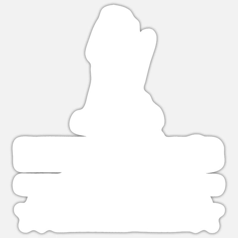 Sticker Größe S (10 x 10 cm) - 