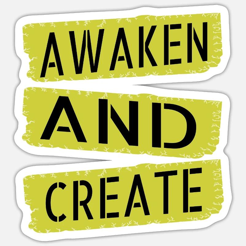 gift idea enlightenment quotes Sticker size S (10 x 10 cm)