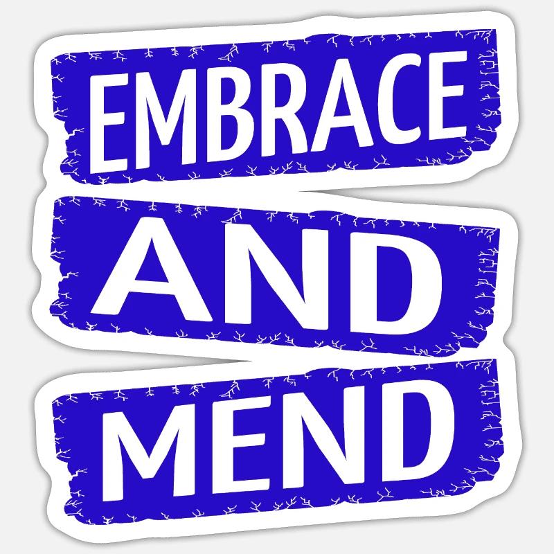 receiving support present idea Sticker size S (10 x 10 cm)