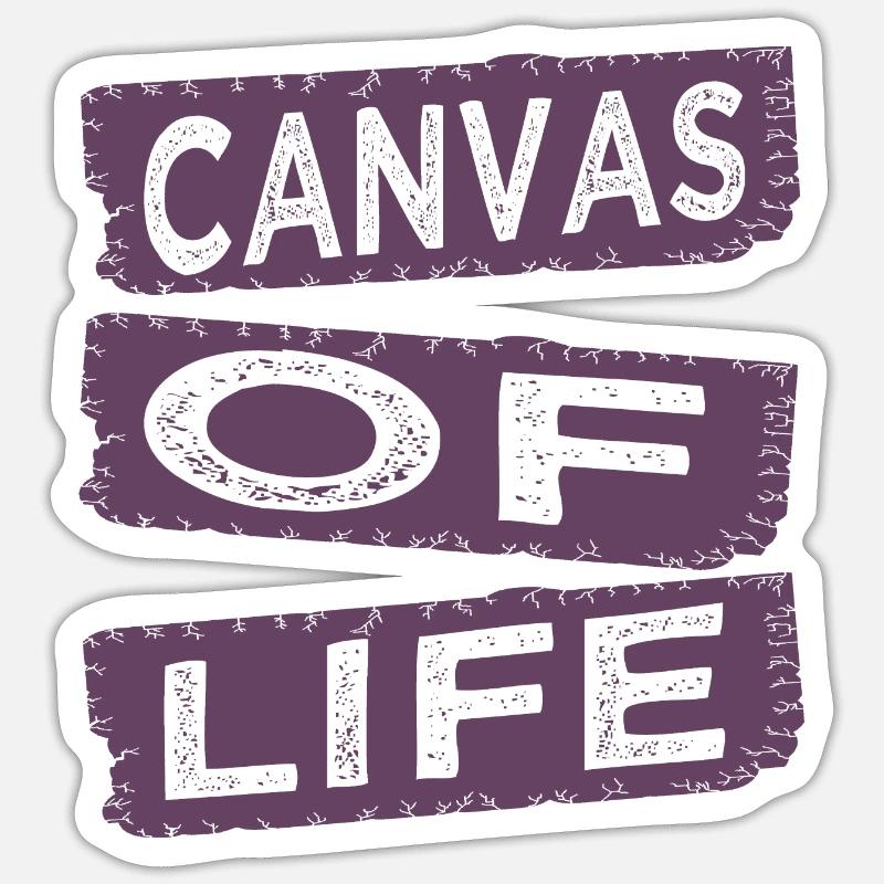 citation drôle expression écrite beauté heureuse Sticker taille S (10 x 10 cm)