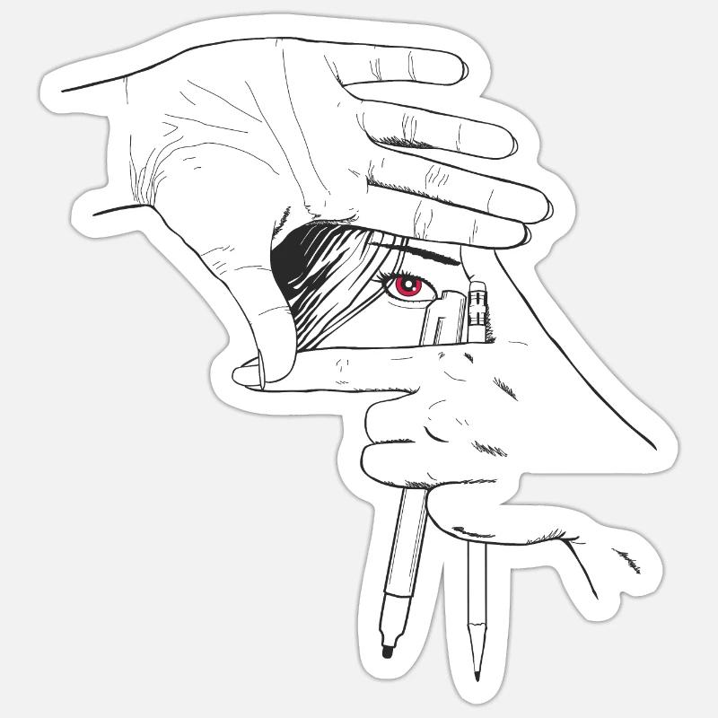 Sticker Größe S (10 x 10 cm) - 