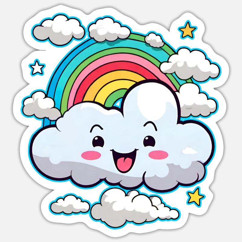 Sticker taille S (10 x 10 cm) - 