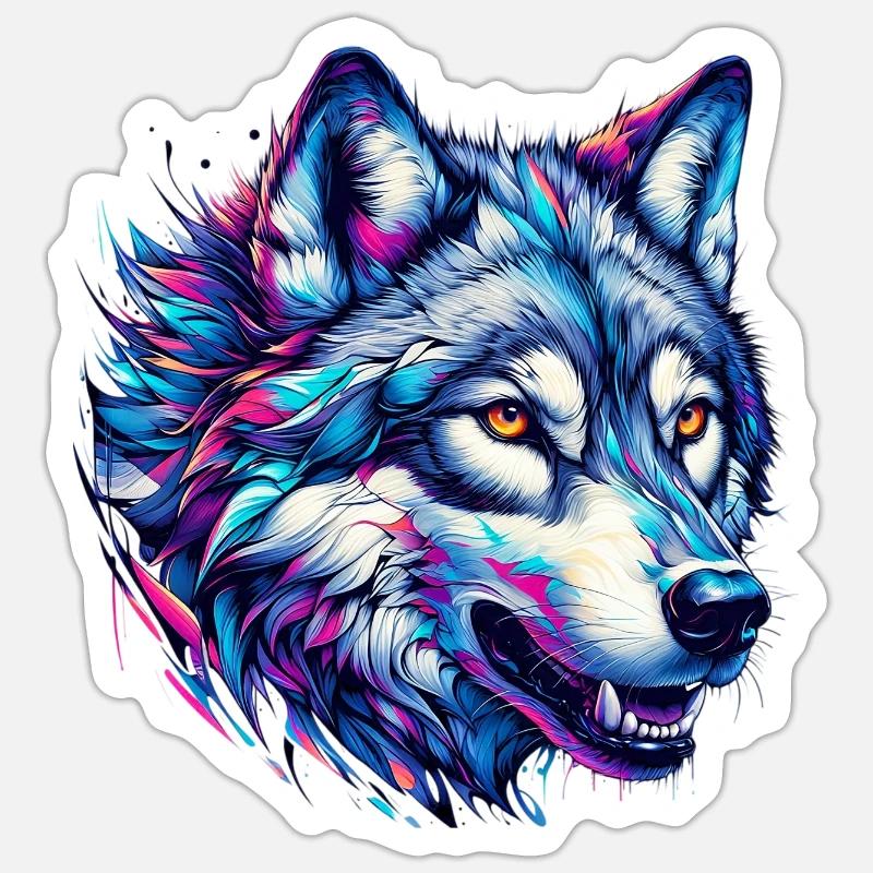 Sticker Größe S (10 x 10 cm) - 