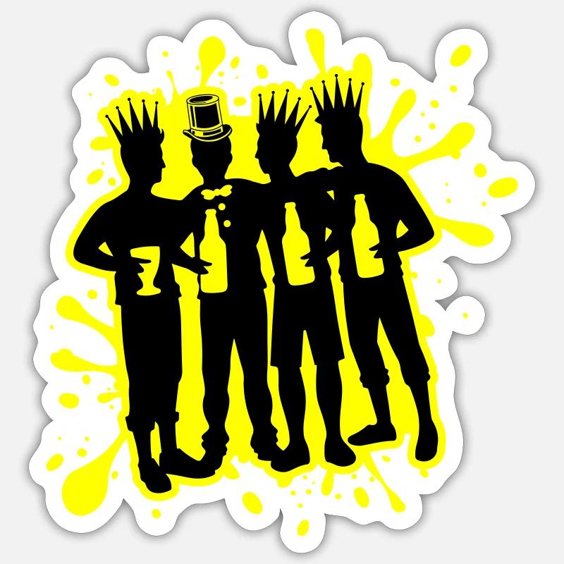 Sticker Größe S (10 x 10 cm) - 