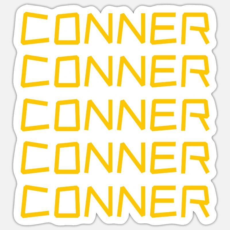 Conner Sticker taille S (10 x 10 cm)