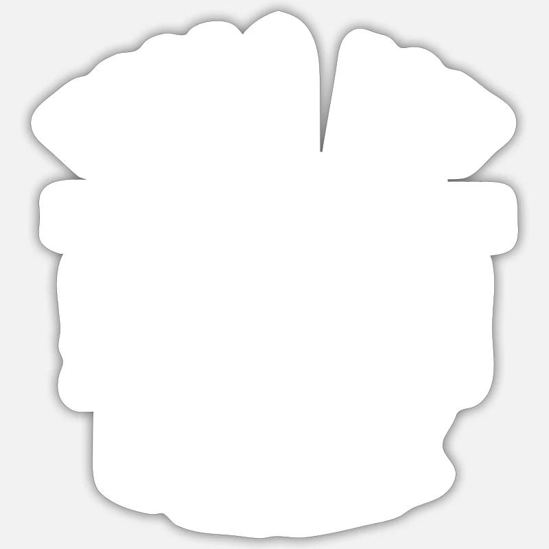 Cadeau pour Derek Sticker taille S (10 x 10 cm)