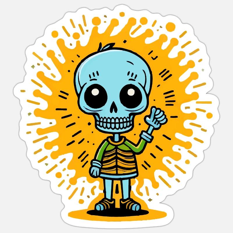 Sticker størrelse S (10 x 10 cm) -