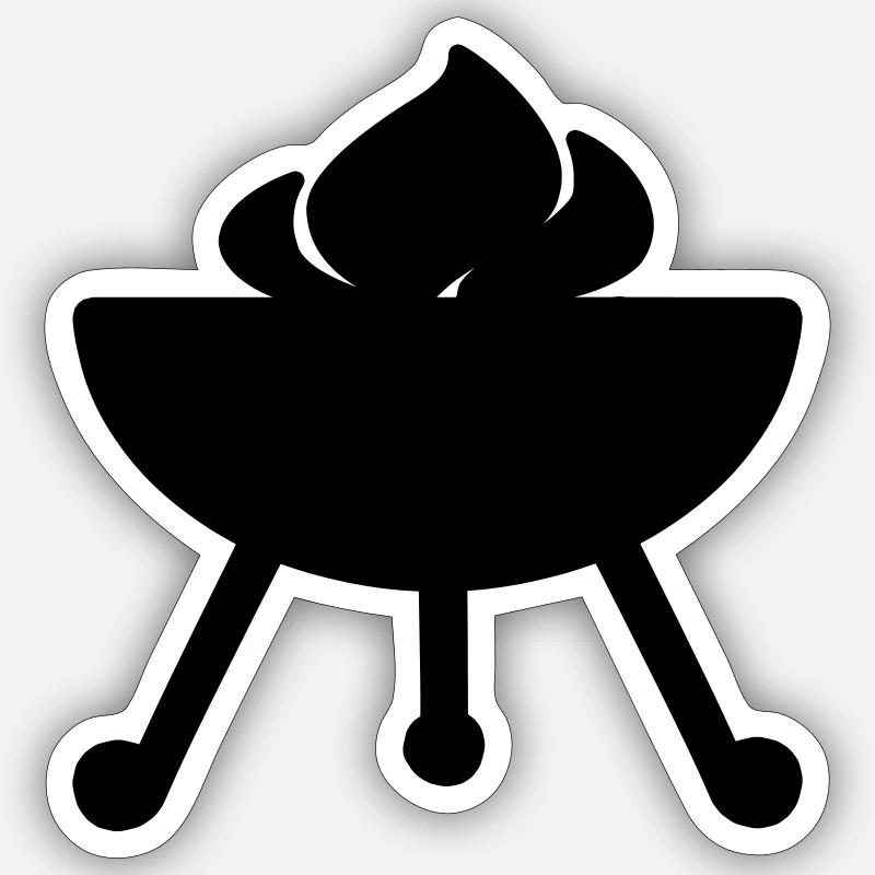 Sticker Größe S (10 x 10 cm) - 