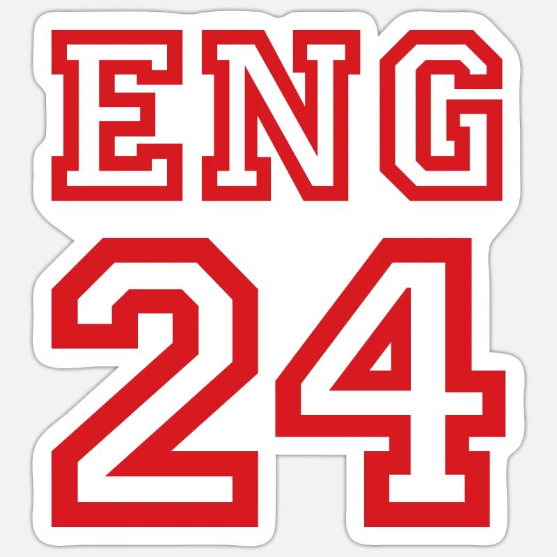 England Sticker size S (10 x 10 cm)