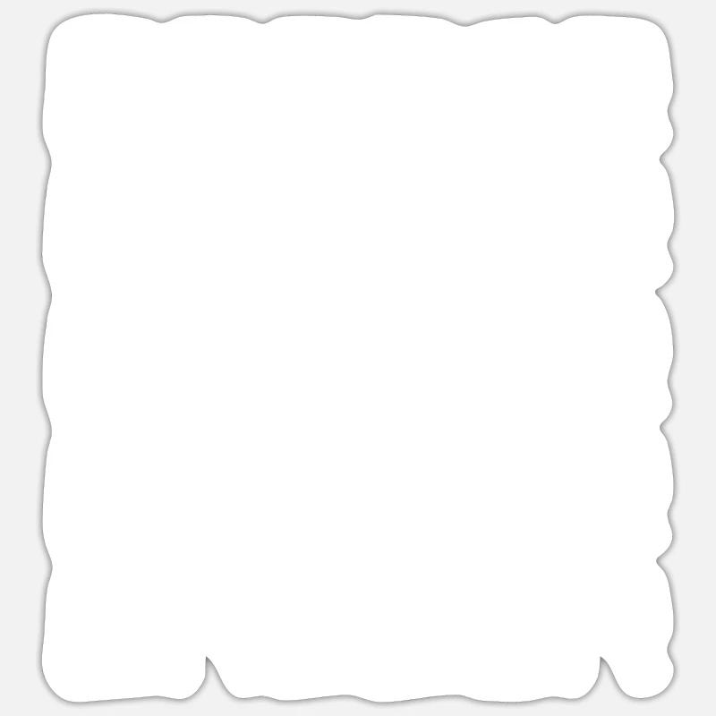 Gregor célibataire - Sticker taille S (10 x 10 cm) - blanc mat