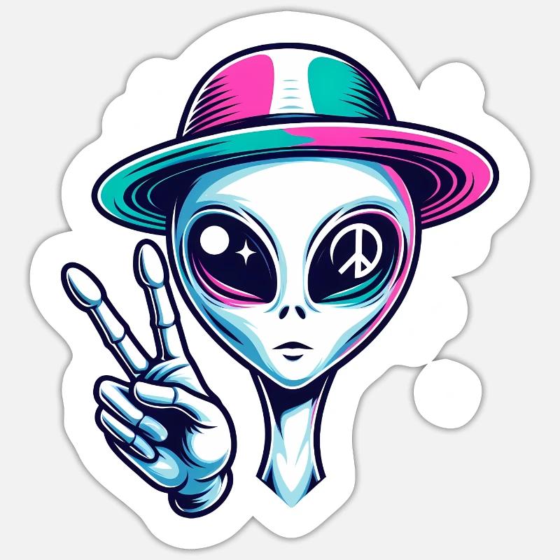 Sticker taille S (10 x 10 cm) - 