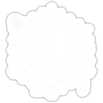 Badminton Women Squash Badminton Men Badmintons - Sticker size S (10 x 10 cm) - white matte - Front