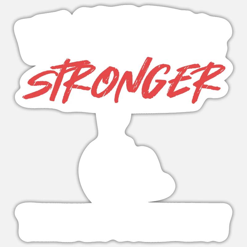Rollstuhl - Sticker Größe S (10 x 10 cm) - Mattweiß