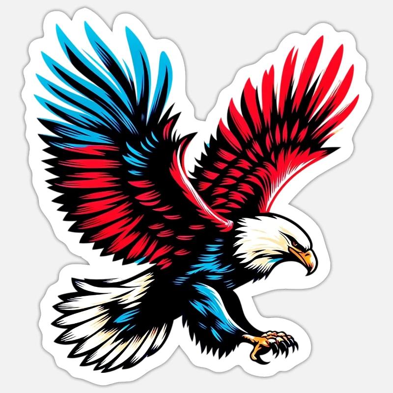 Eagle Sticker size S (10 x 10 cm)