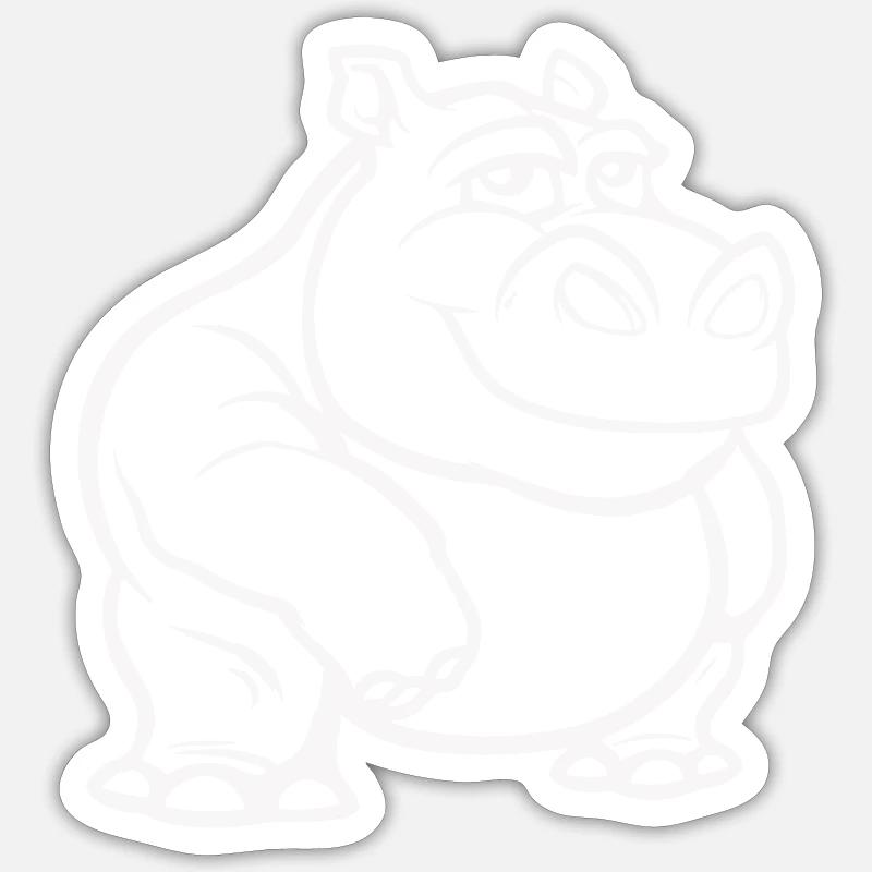 Sticker Größe S (10 x 10 cm) - 
