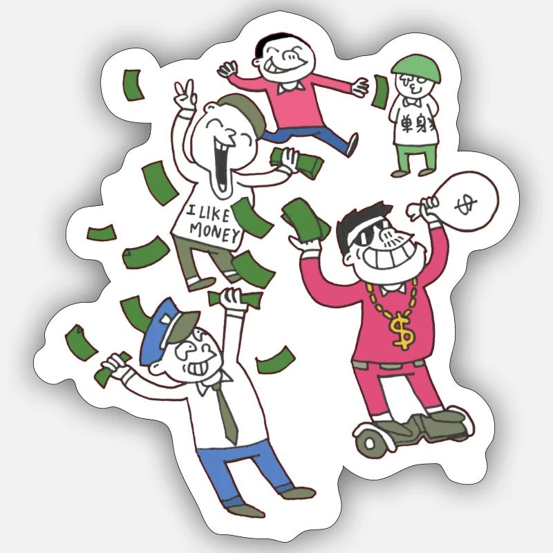 Sticker taille S (10 x 10 cm) - 