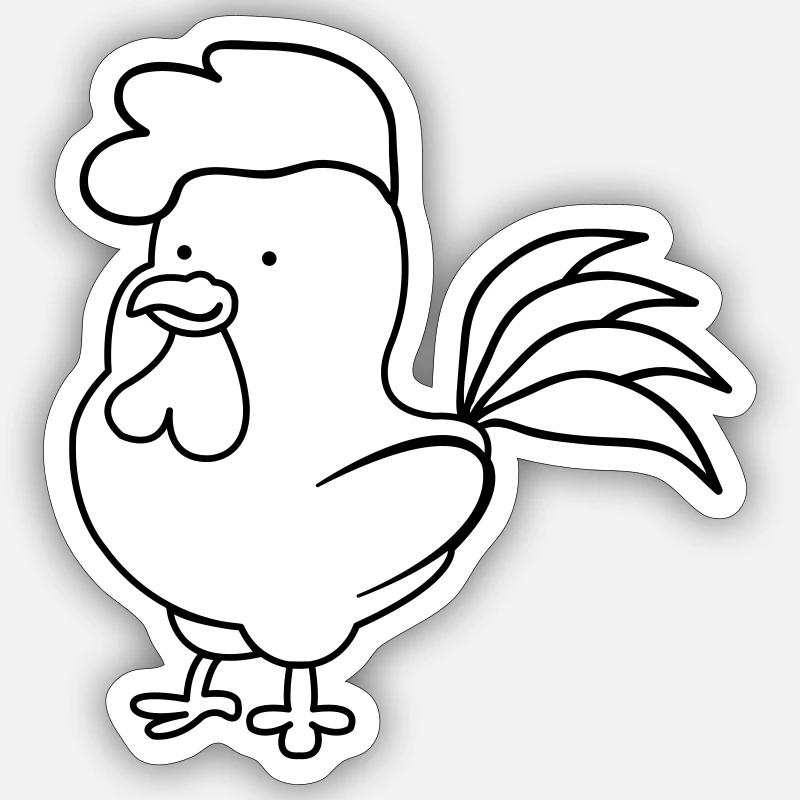 Sticker taille S (10 x 10 cm) - 