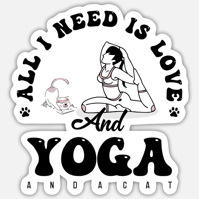 Mitternachts-Nickerchen-Silhouette Sticker Größe S (10 x 10 cm)