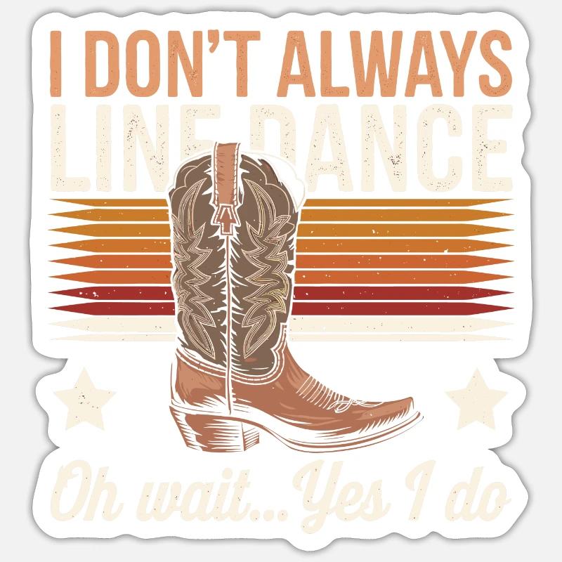 Rythme et humour combinés - Sticker taille S (10 x 10 cm) - blanc mat