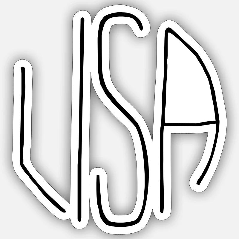 Sticker Größe S (10 x 10 cm) - 