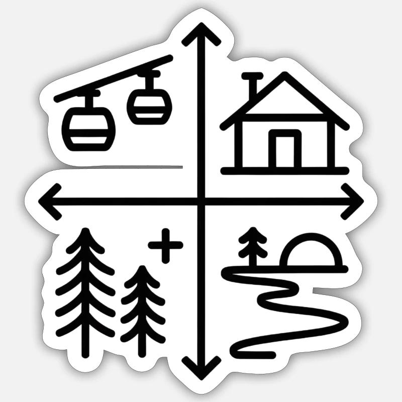 Sticker taille S (10 x 10 cm) - 