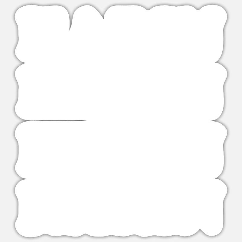 Gift for Karin - Sticker size S (10 x 10 cm) - white matte