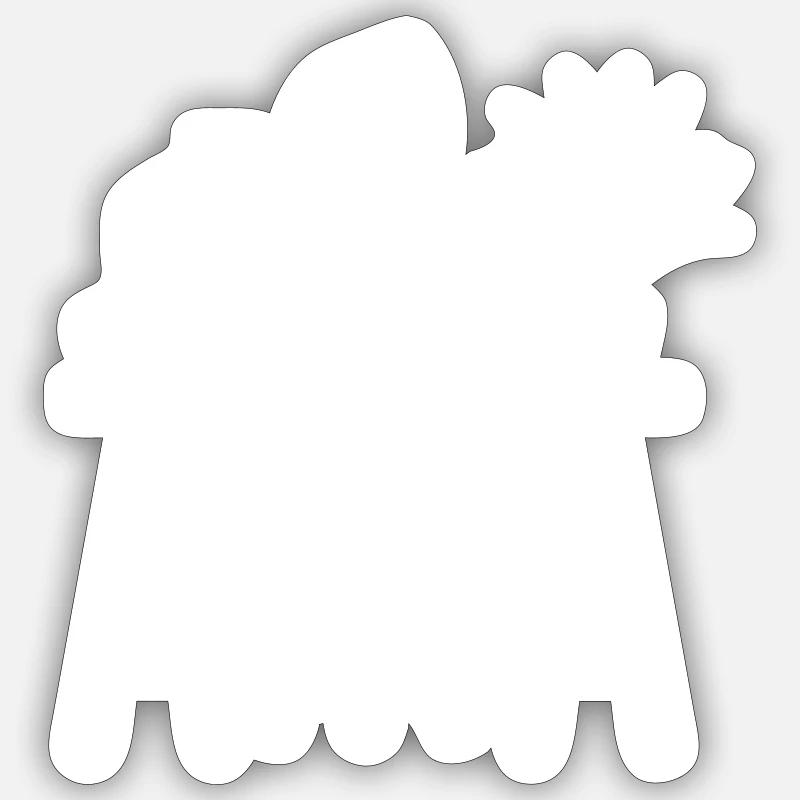 Sticker Größe S (10 x 10 cm) - 