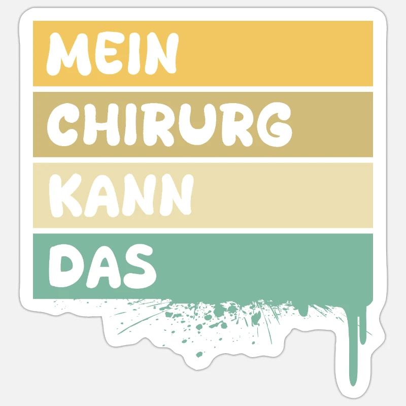Sticker Größe S (10 x 10 cm) - 