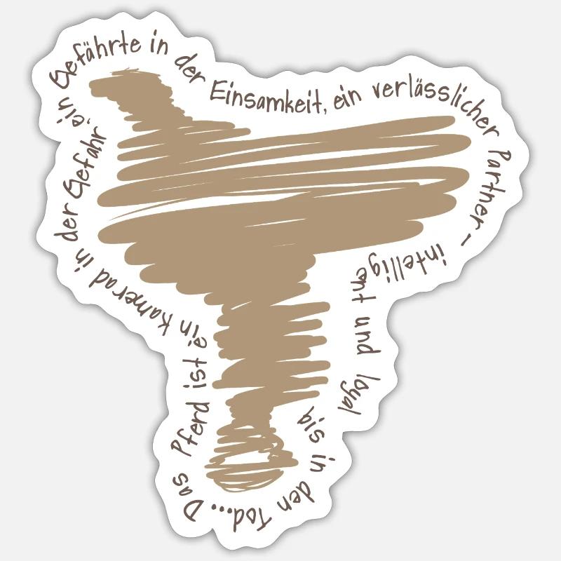 Sticker Größe S (10 x 10 cm) - 