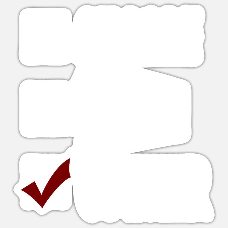 Sticker taille S (10 x 10 cm) - 