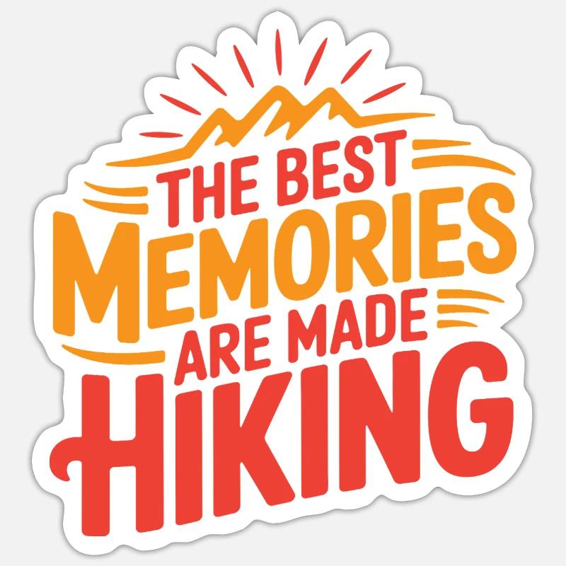 Wander - Sticker size S (10 x 10 cm) - white matte