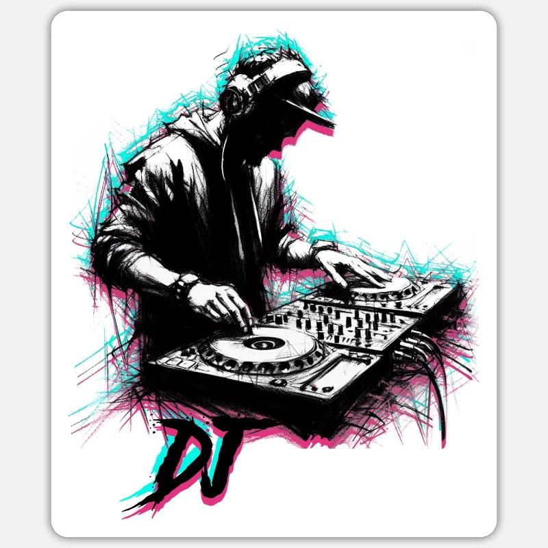 Sticker taille S (10 x 10 cm) - 