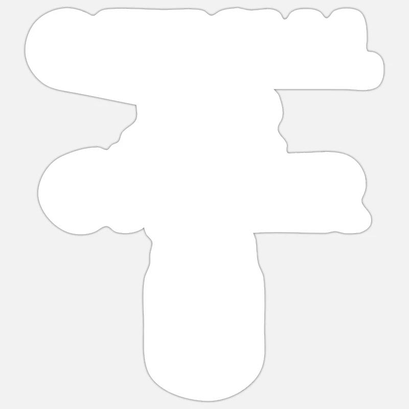 Sticker Größe S (10 x 10 cm) - 