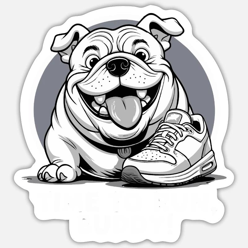 Ausgeführte - Sticker Größe S (10 x 10 cm) - Mattweiß
