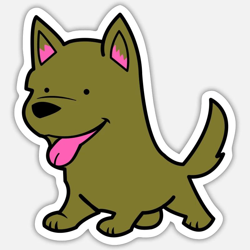 Sticker Größe S (10 x 10 cm) - 