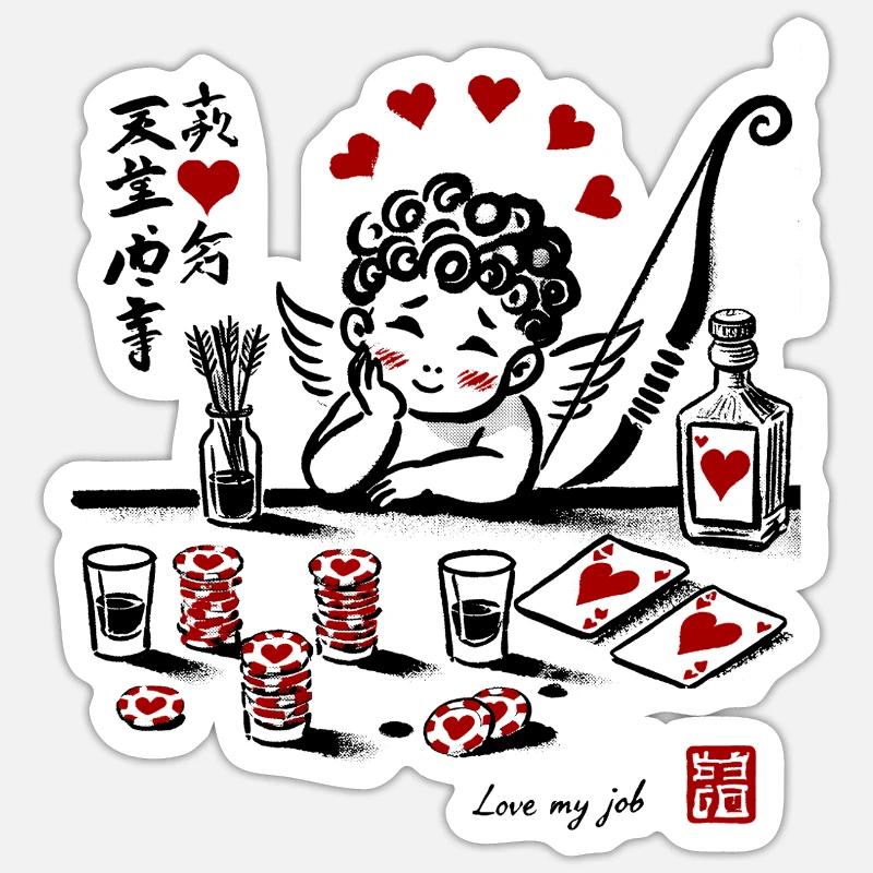 Sticker Größe S (10 x 10 cm) - 